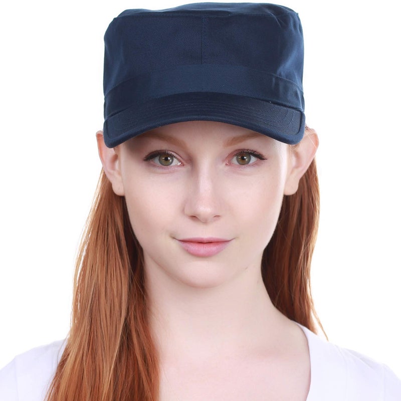 KBETHOS KBK-1464 NAV XL Cadet Army Cap Basic Everyday Military Style Hat (Now with STASH Pocket Version Available) - Image 5